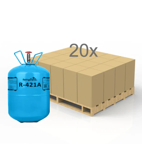 R-421A Réfrigérant – Bouteille de 25 lb (11,3 kg)