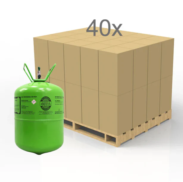 R-407A Réfrigérant – Bouteille de 25 lb (11,3 kg)