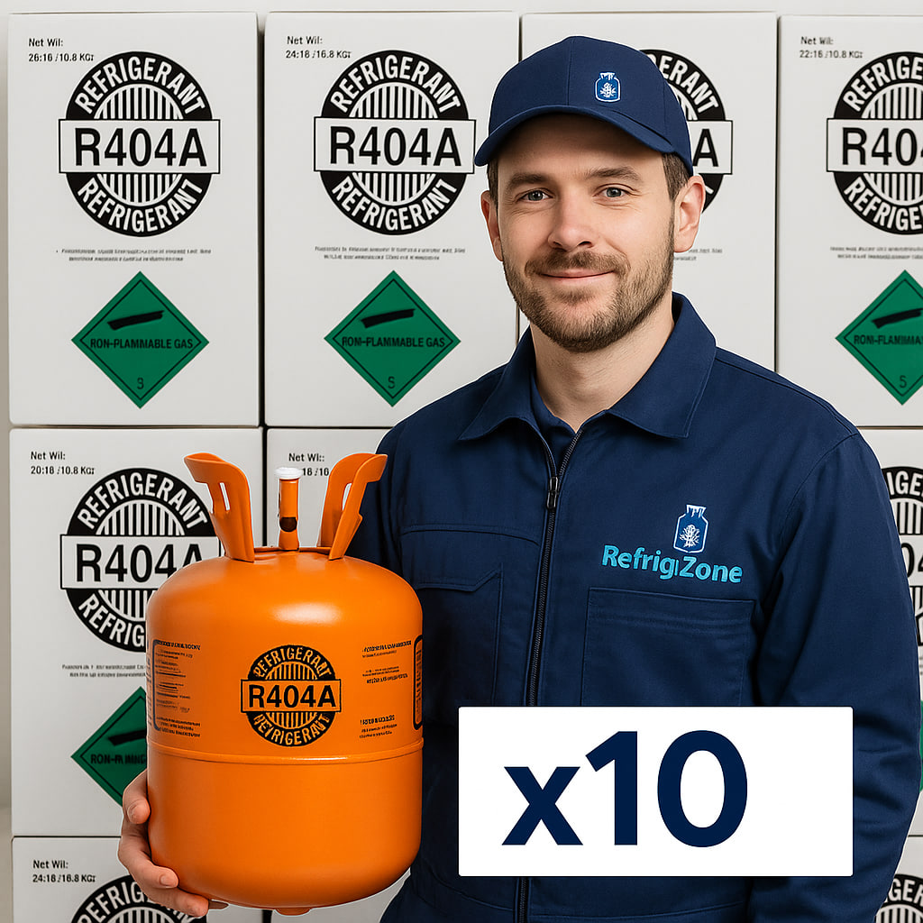 R-404A Réfrigérant - Bouteille de 24 lb (10,9 kg)