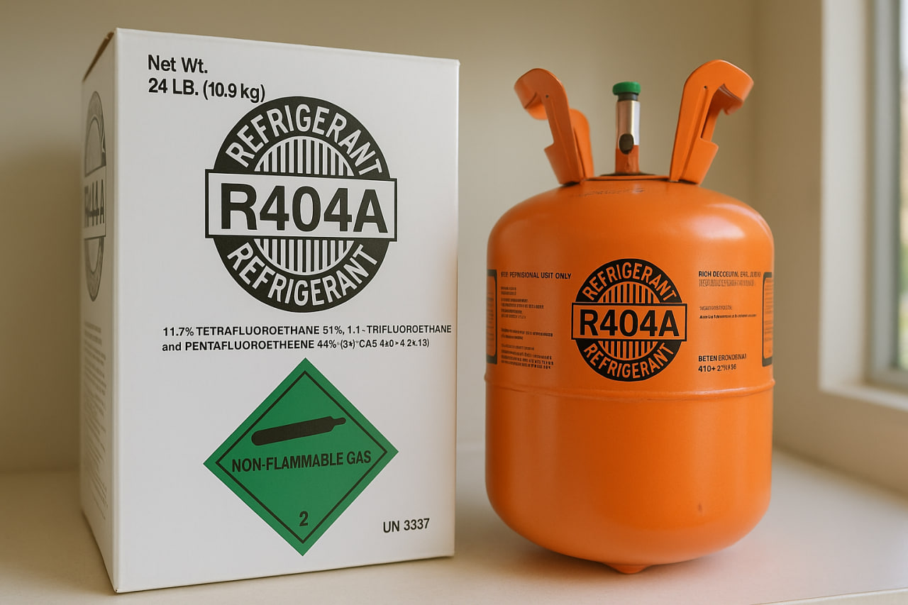 R-404A Réfrigérant - Bouteille de 24 lb (10,9 kg)