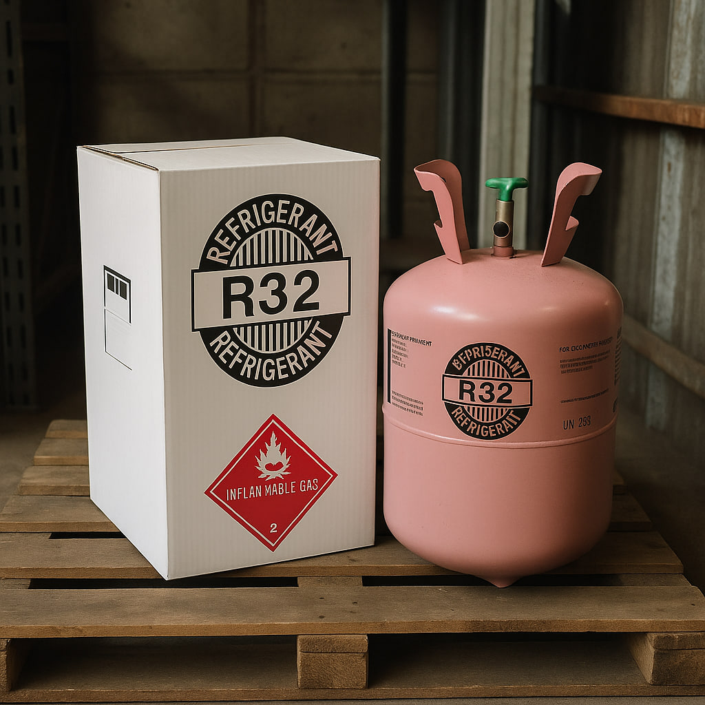R-32 Réfrigérant - Bouteille de 20 lb (9,07 kg)