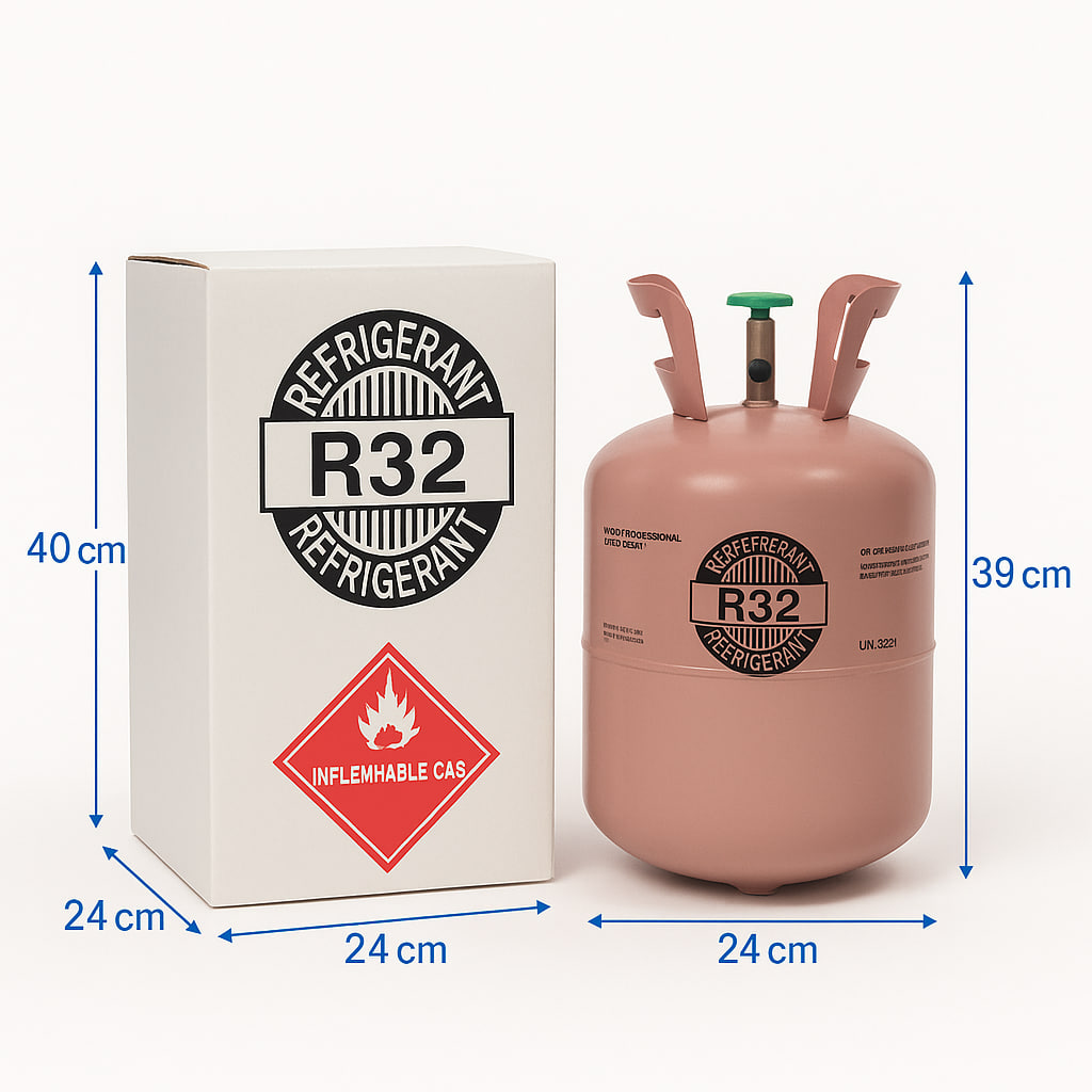 R-32 Réfrigérant - Bouteille de 20 lb (9,07 kg)