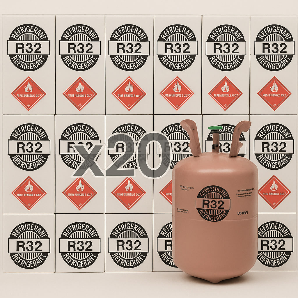 R-32 Réfrigérant - Bouteille de 20 lb (9,07 kg)