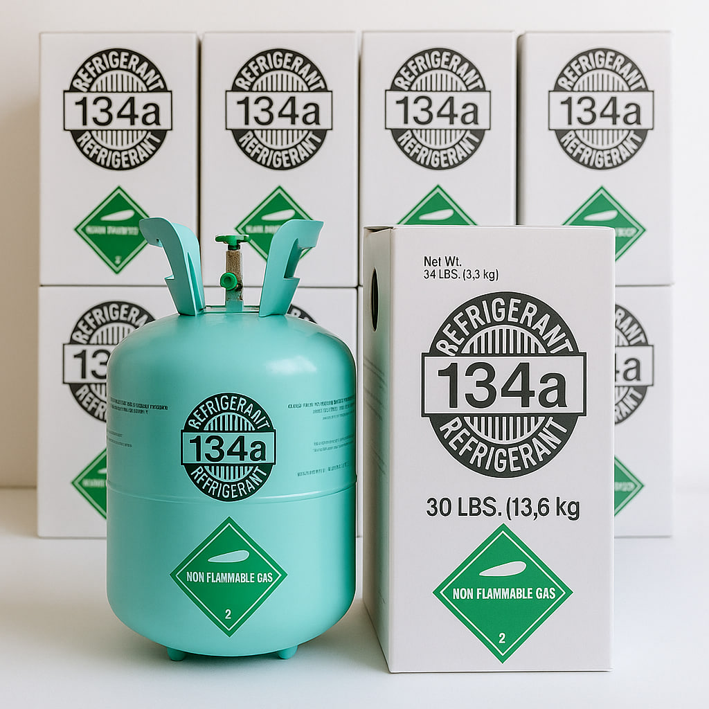 R134A Climatisation Automobile – 30 lb (13,6 kg)