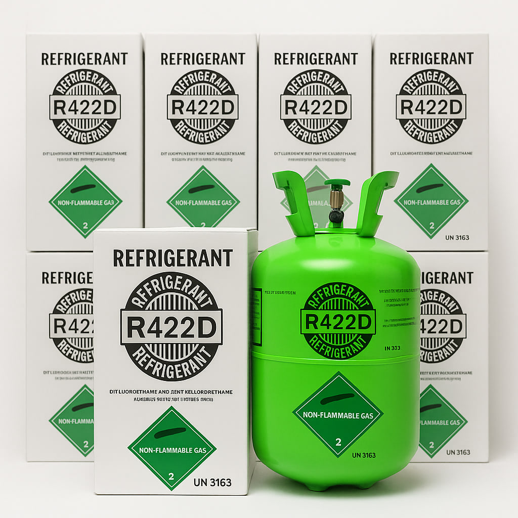 R-422D (MO29) Réfrigérant – Bouteille de 25 lb (11,3 kg)