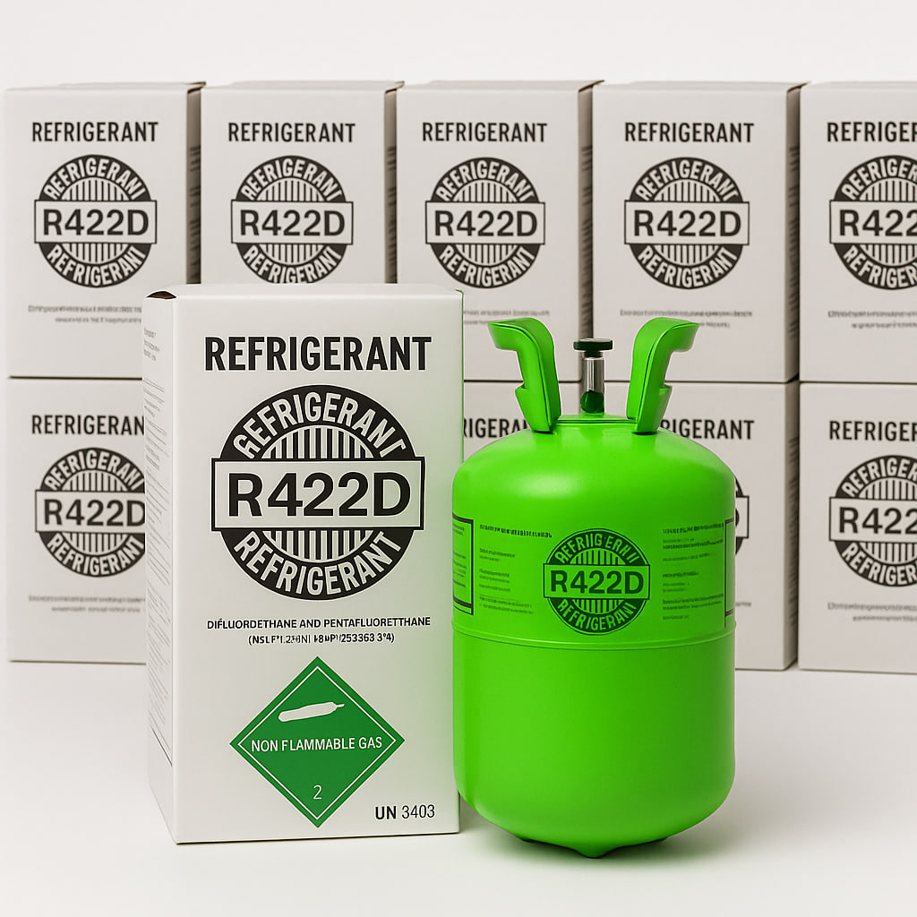 R-422D (MO29) Réfrigérant – Bouteille de 25 lb (11,3 kg)