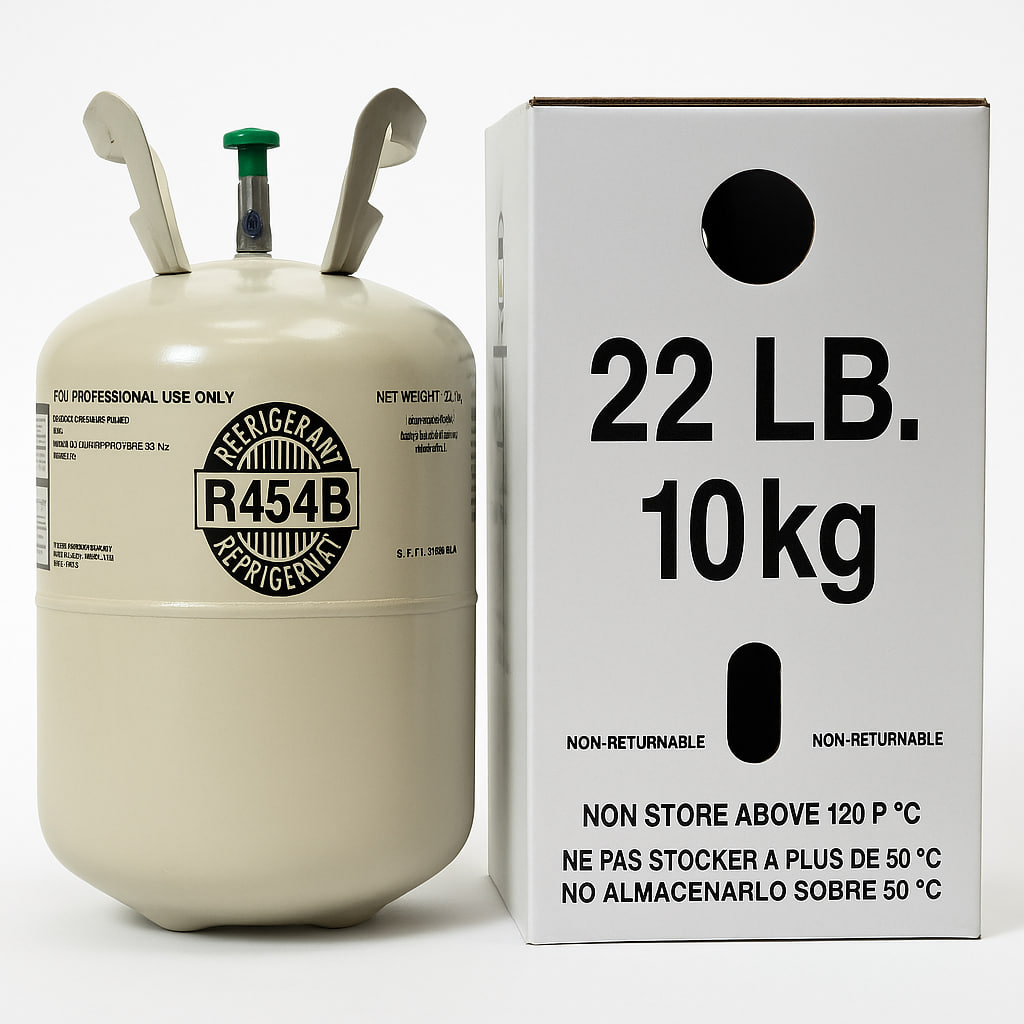 Réfrigérant R454B – 10 kg (22 lbs)