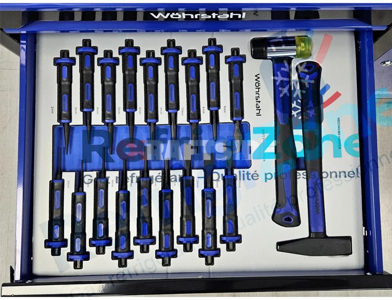 Servante d’atelier professionnelle XXXL 7 tiroirs Blueline