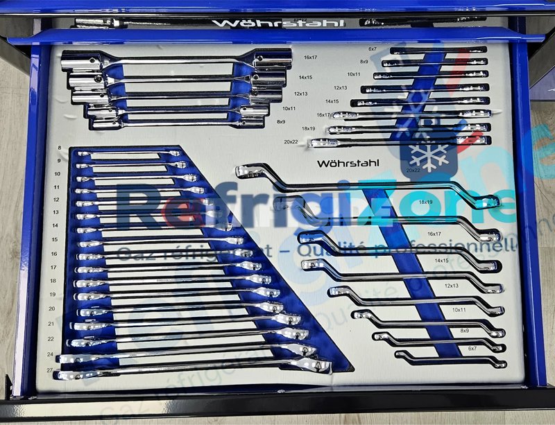 Servante d’atelier professionnelle XXXL 7 tiroirs Blueline