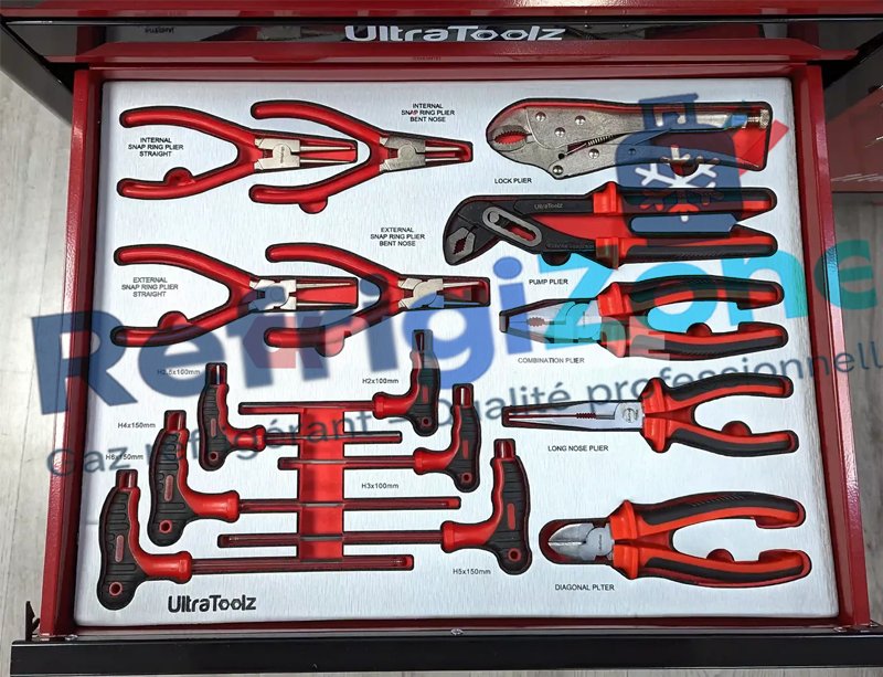 Servante d’atelier professionnelle XXXL 7 tiroirs